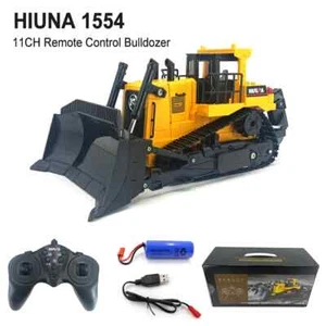 Bulldozer Control Remoto RC 1/16 Vehículo de Construcción Completamente Funcional, 2.4Ghz 9 - Imagen 1 de 24