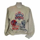 Vintage 90s Buffalo Bills Dallas Cowboys Super Bowl XXVII Crewneck Sweatshirt L