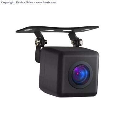 Black Car Rear View Backup Reverse Camera Wide Angle E WaterProof AHD Parking HD - Image 1 of 4