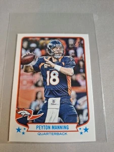 2013 TOPPS MAGIC FOOTBALL MINI PARALLEL SP #50 PEYTON MANNING DENVER BRONCOS - Picture 1 of 2
