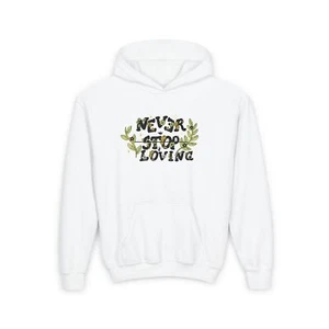 Youth Heavy Blend Hooded Sweatshirt - Picture 1 of 3