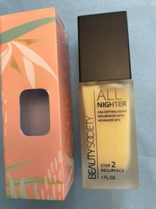 BEAUTY SOCIETY All Night Age Defying Night Resurfacer 1 fl. oz. - Foto 1 di 2