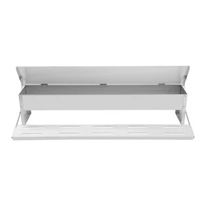 Automatic Chicken Feed Trough Feeder Poultry Trough Chicken Feeder Floor Stand - Picture 1 of 23
