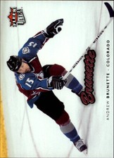 2006-07 Ultra Colorado Avalanche Hockey Card #51 Andrew Brunette