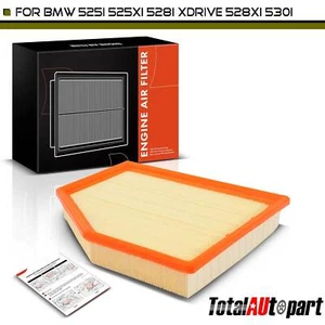 Engine Air Filter for BMW E60/F10 525i 525xi 528i 528i xDrive 528xi 530i E85 Z4 - Picture 1 of 8