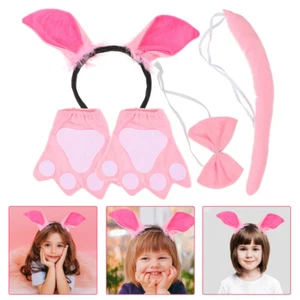 Flying Pig Head Hoop Vati Kind Tierzubehörkostüm Kinder Eselkostüm - Bild 1 von 12