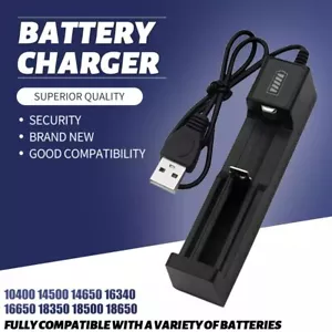 BRAND NEW Battery Charger Rechargeable Lithium Battery - Picture 1 of 6