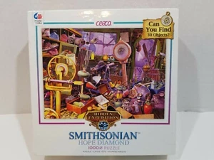 Ceaco 1000 pc Puzzle ~ Smithsonian ~ Hope Diamond ~ 30 Hidden Objects ~ Sealed - Picture 1 of 7