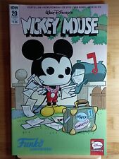 2017 IDW Comics Mickey Mouse 20 Marco Gervasio Funko Pop Cover B Variant FREE SH