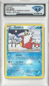 2012 Pokémon Boundaries Crossed DELIBIRD #38 League 1st Place 💎 DSG 9.5 Mint+ - Picture 1 of 1
