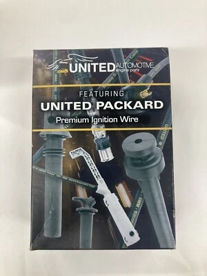 Juego de cables de bujía United Packard Premium cable de encendido 7831 nuevo en caja Foto 1 de 4