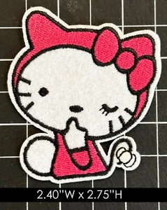 Baby Hello Kitty (Sitting) Embroidered Iron On Patch - Picture 1 of 3