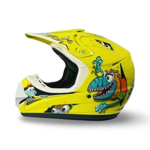 GMAX 46X 46Y MX Motorcross Monster Graphic Motorcycle Helmet Youth Large - Picture 1 of 13