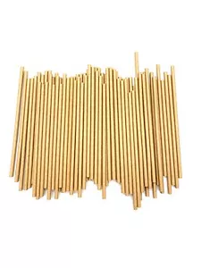 100 Kraft Biodegradable Paper Straws Cofriendly Biodegradable Drinking Straws Bu - Picture 1 of 8