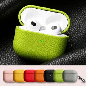 For Apple Airpods 3 Pro2 Earphone Charging Box Leather Shockproof PC Case Cover - Picture 1 of 20