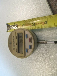 MITUTOYO Metric GAGE IDC-1012MGB DIGITAL INDICATOR MACHINIST TOOL GAUGE 543-125B - Picture 1 of 7