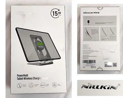 Nillkin PowerHold Tablet Wireless Charging Stand 15w NKT01 NIB #W4000 - Image 1 of 4