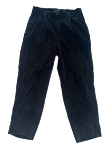 Jumbo Cord Trousers Vintage USA 90s Corduroy Pants Adult Black Men’s 34/30 - Picture 1 of 3