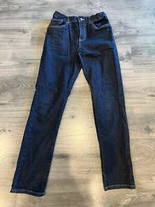 Lucky Brand Dark Denim Blue Jeans Youth Boys Authentic Skinny Size 20 - Picture 1 of 6