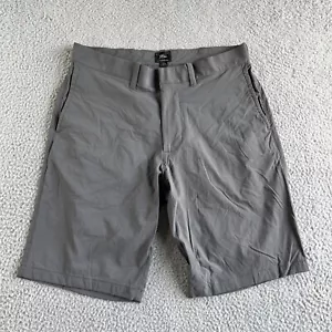 NUEVO J. Pantalones Cortos Crew Para Hombre 31 Gris Chino Híbrido Nylon Elastizados Exterior Pesca Caminata - Imagen 1 de 11