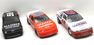 3 Ertl 1/24 Die Cast Cars #42 Andy Hillenberg+#59 Dennis Setzer+#10 Derrike Cope - Image 1 of 4