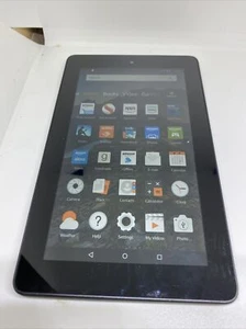 Amazon Kindle Fire 7 8gb WiFi (5th Generation) SV98LN-Black - Picture 1 of 5