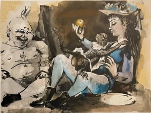 Pablo Picasso, Original Color Lithograph "Revue Verve" 1954 - Picture 1 of 1