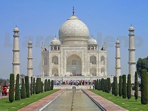 MAGNETE IN PVC RIGIDO TAJ MAHAL TEMPIO AGRA INDIA CALAMITA MAGNET TAJMAHAL FRIGO - Picture 1 of 1