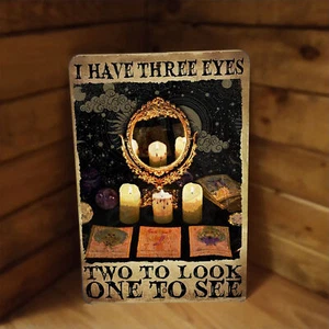 Cartel de metal Third Eye: 2 to Look, One to See - Imagen 1 de 2