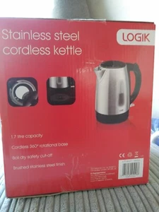 Akku-Wasserkocher aus Edelstahl. [LOGIK] - Bild 1 von 1