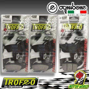 KIT 3 CP PASTIGLIE FRENO HONDA XL V TRANSALP 650 2000-2007 ANTERIORI POSTERIORI - Foto 1 di 1