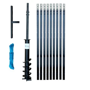 Hand auger 4in-5-3/4 /33ft Best auger / digger / water well / drill partner - Bild 1 von 9