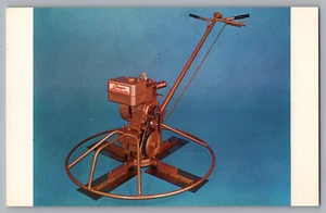 Postal de máquina paleta de hormigón con paleta - Imagen 1 de 2