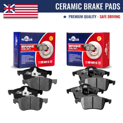 Juego de pastillas de freno delanteras traseras cerámicas para Volvo XC70 V70 S80 2004-2009 S60 Foto 1 de 4