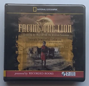 Facing the Lion: Growing Up Maasai on the African Savannah (Audiobook) Nat Geo - Picture 1 of 6