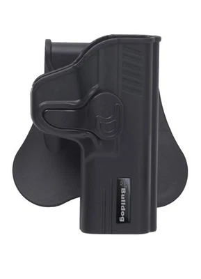 Bulldog Cases Rapid Release Holster f/Glock 19 23 & 32 Gen 1-4 Blk Polymer RH  - Image 1 of 4