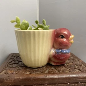 Vintage Shawnee 50er Jahre Keramik Vogel Übertopf USA 502 Pottery - Bild 1 von 8