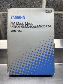 Yamaha YRM-104 FM MUSIC MACRO CX5M MSX 