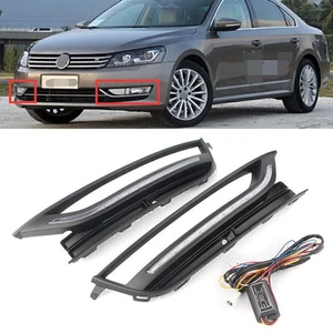 2x LED DRL Tagfahrlicht Nebelscheinwerfer für VW Passat B7 2012 2015 2013 2014 - Bild 1 von 11