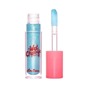 Lime Crime Wet Cherry color FROZEN CHERRY  full size NIN Blue Shimmer Glitter Ra - Picture 1 of 6