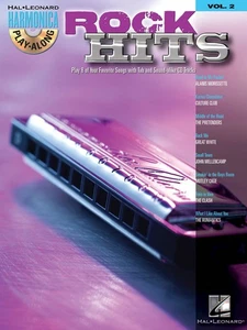 Rock Hits for Harmonica Play-Along Volume 2 Sheet Music Lyrics Song Book CD Pack - Picture 1 of 1