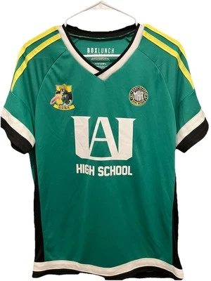 Camisa de futebol My Hero Academia UA High logotipo Tsuyu Asui tamanho médio. Excelente estado usado - Imagem 1 de 4