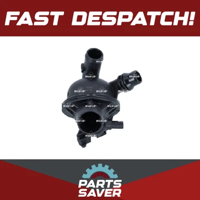 Coolant Thermostat fits BMW 5 ActiveHybrid F10 3.0 11 to 16 N55B30A NRF Quality - Image 1 of 4