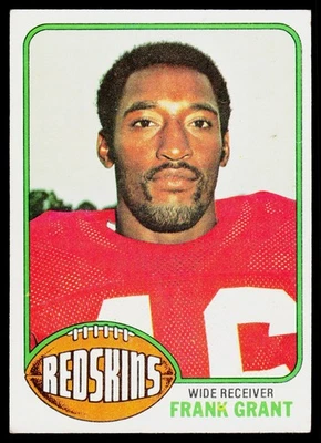 Frank Grant, 1976 Topps, #151, Washington Redskins, RC - Image 1 of 2