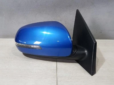 2010 KIA Rio New Pride Right Blue Side Mirror 876201G109T5 - Image 1 of 4