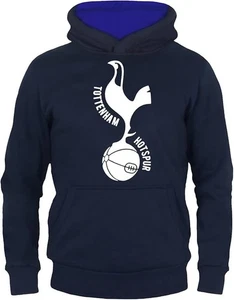 TOTTENHAM HOTSPUR Hoodie Jungen 10 11 Jahre Kinder offizielles Fleece Kapuzenoberteil THH2 - Bild 1 von 8