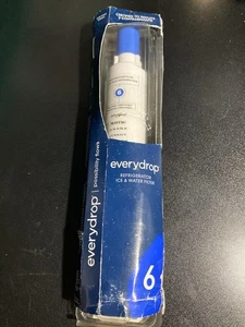 Everydrop by Whirlpool Ice & Water Refrigerator Filter 6 EDR6D1 Single Pack NEW - Picture 1 of 1