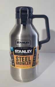 Stanley Steel Growler 64 Unzen Edelstahl doppelwandig isoliert Neu mit Etikett - Bild 1 von 7