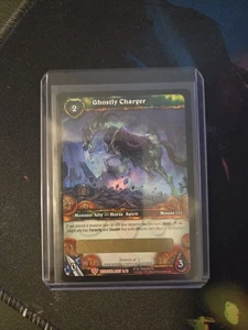Ghostly Charger - WOW TCG World of Warcraft - Unscratched Loot - Picture 1 of 2