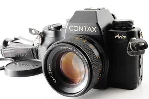 【 NEAR MINT 】Contax Aria 35mm SLR Film Camera Planar T* 50mm F1.4 AEJ Japan #127 - Picture 1 of 14